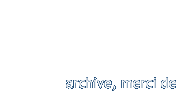 archive, merci de 